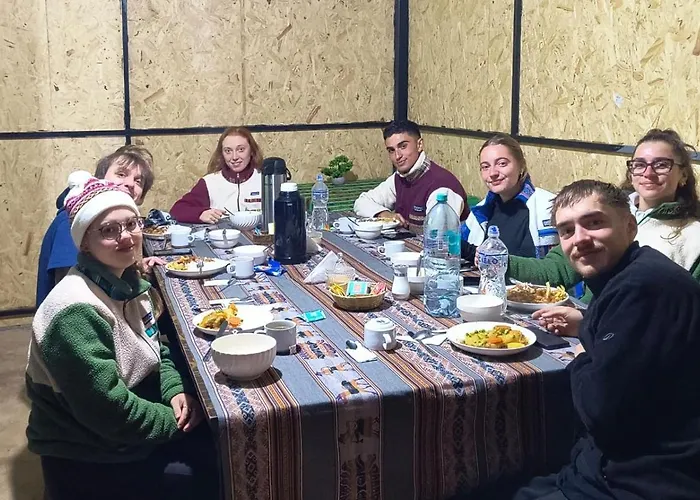キャンプ場 Refugio Salkantay Collpapampa